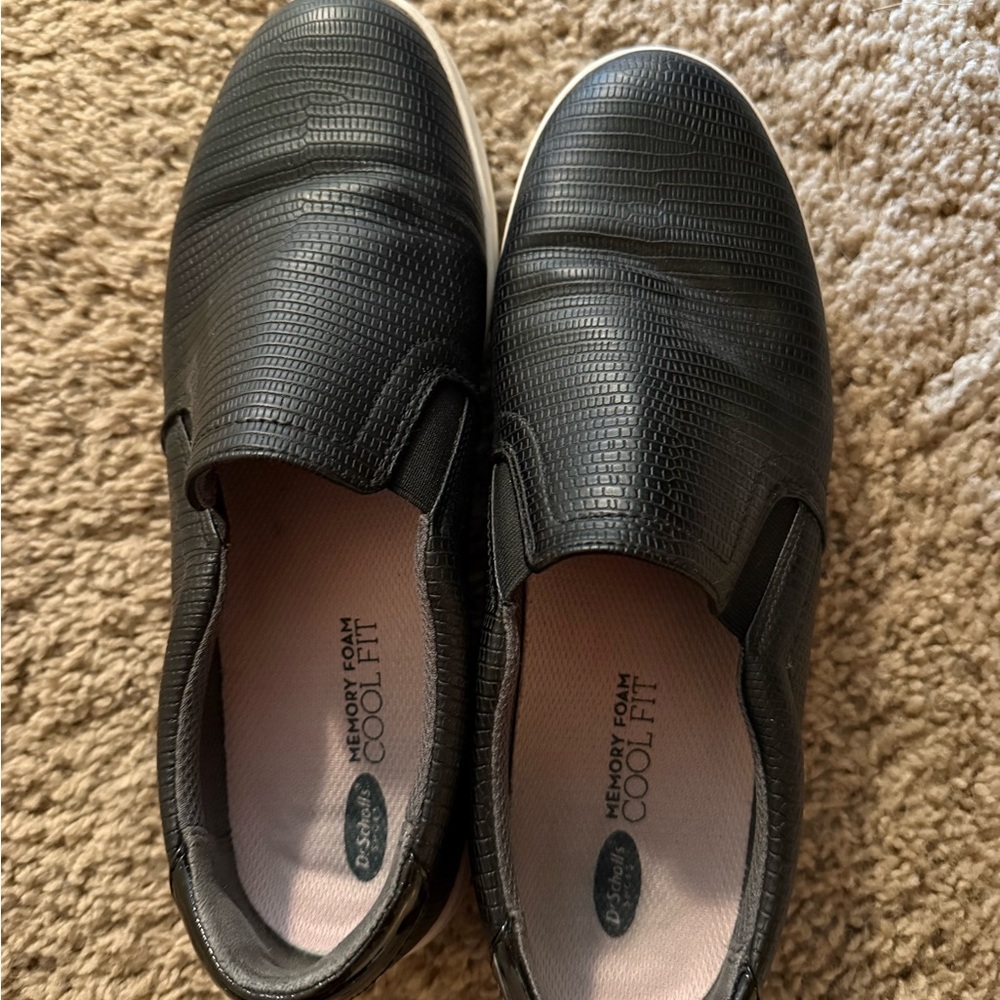 Black Slip-On Women’s Shoes